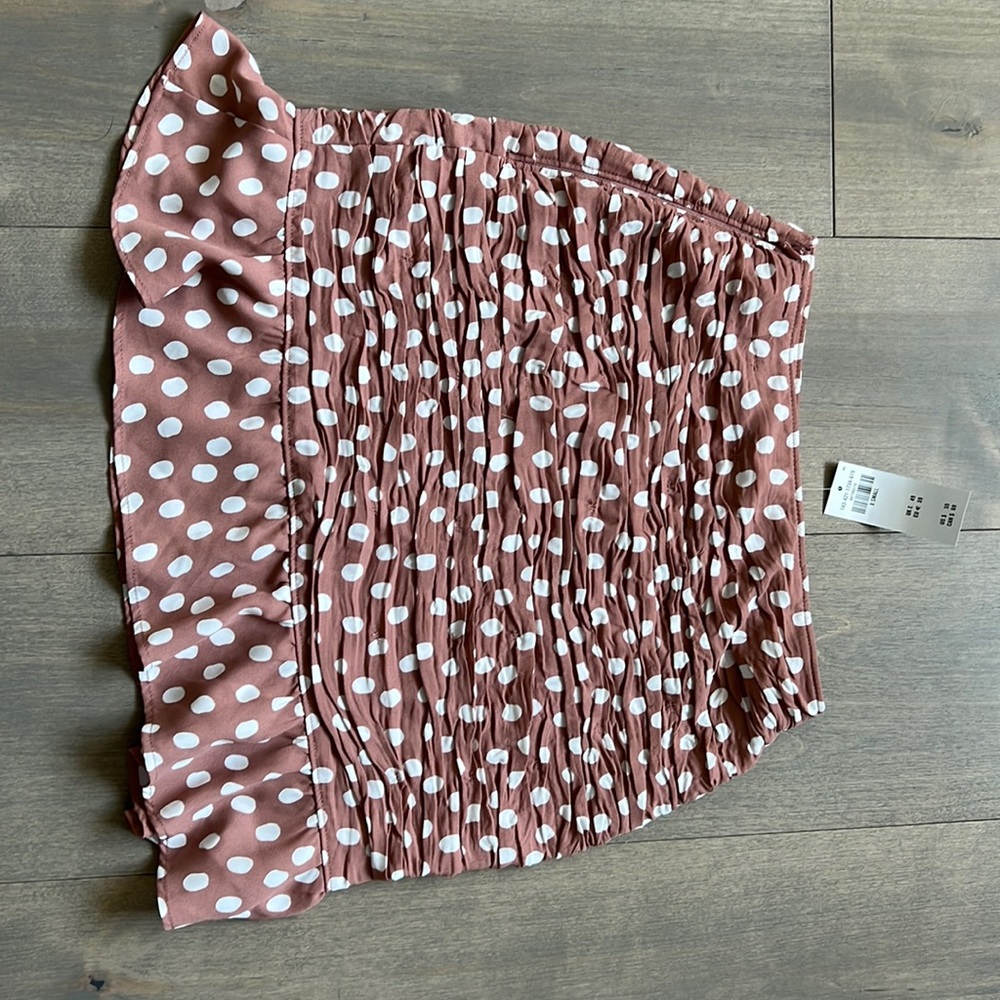 Brand New never worn Abercrombie & Fitch Ruched Mini Skirt